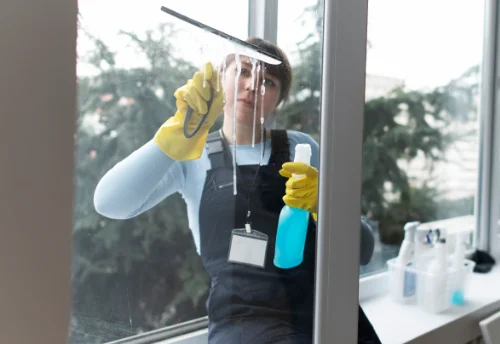 Nettoyage de vitres intérieures et extérieures à Aucey-la-Plaine